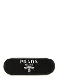 Prada Black Stainless Hair Clip