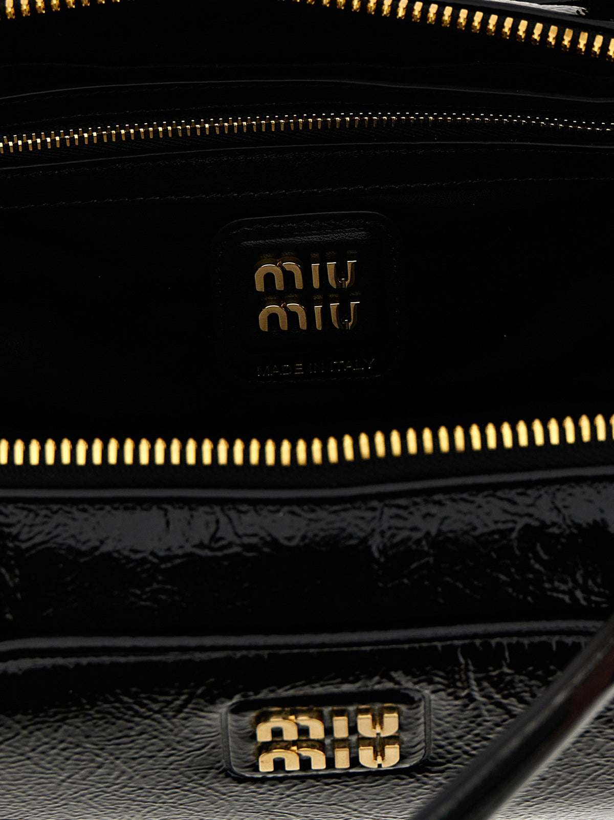 Miu Miu Black Top Case Bag