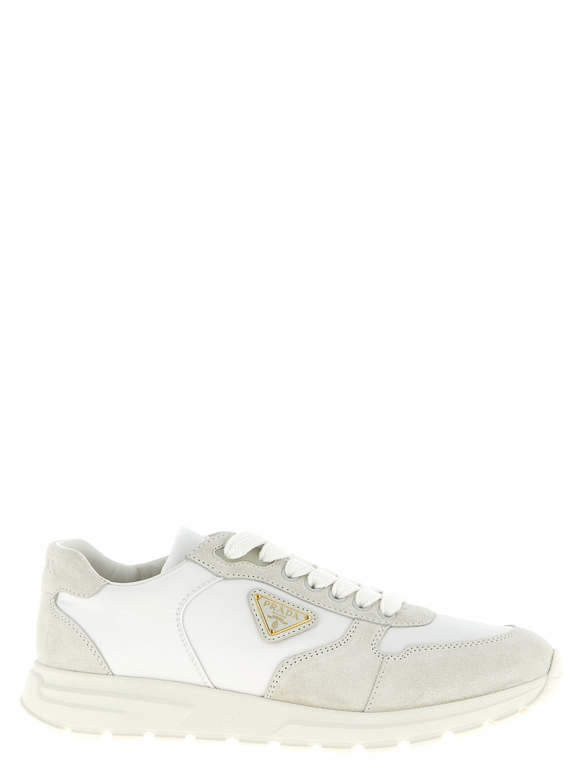 Prada White  Low Top Sneakers