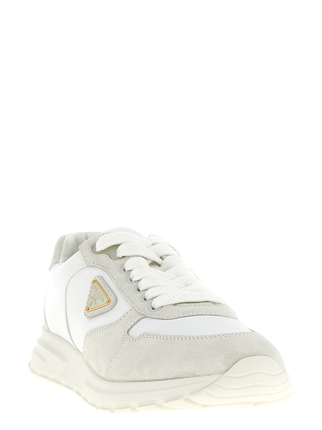 Prada White  Low Top Sneakers