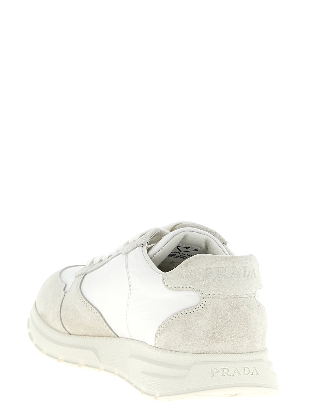 Prada White  Low Top Sneakers