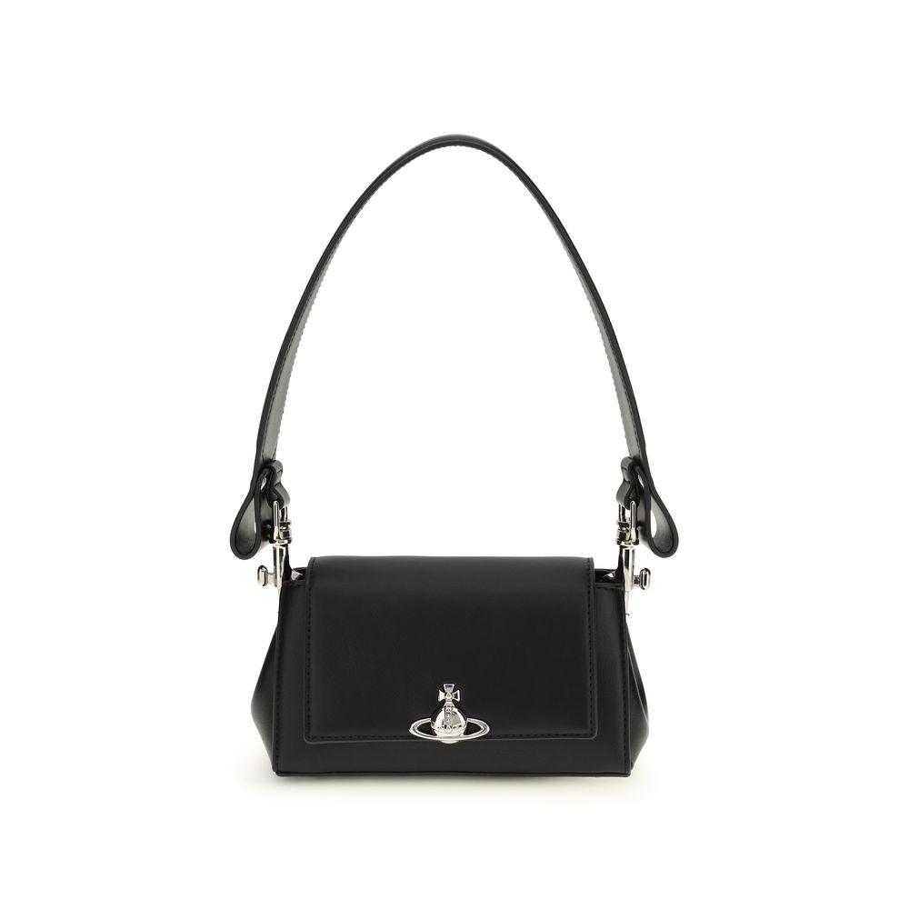 Vivienne Westwood Hazel Black Small Shoulder Bag