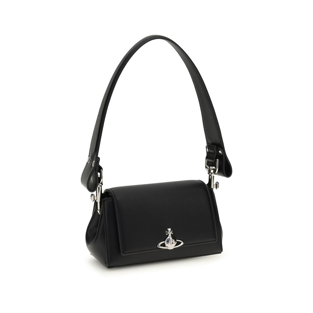 Vivienne Westwood Hazel Black Small Shoulder Bag
