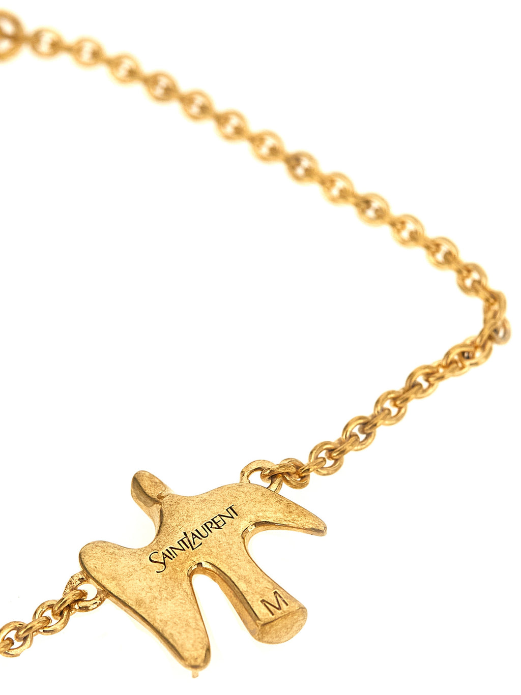 Saint Laurent Colomba Cassandre Charm Bracelet