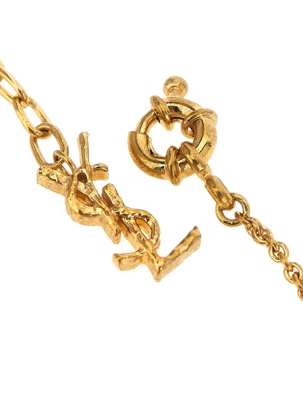 Saint Laurent Colomba Cassandre Charm Bracelet