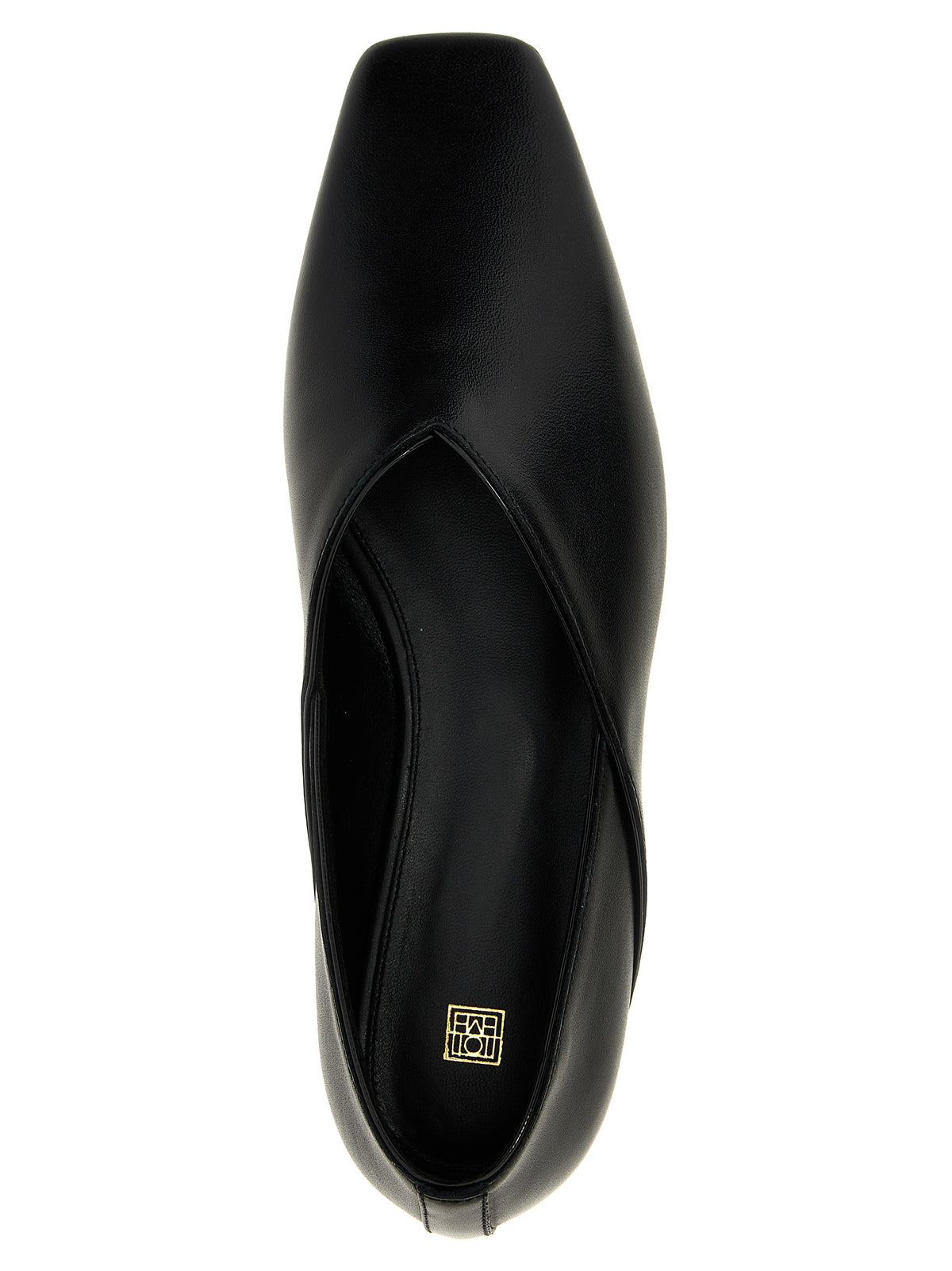 TOTEME Black Ballet Flats
