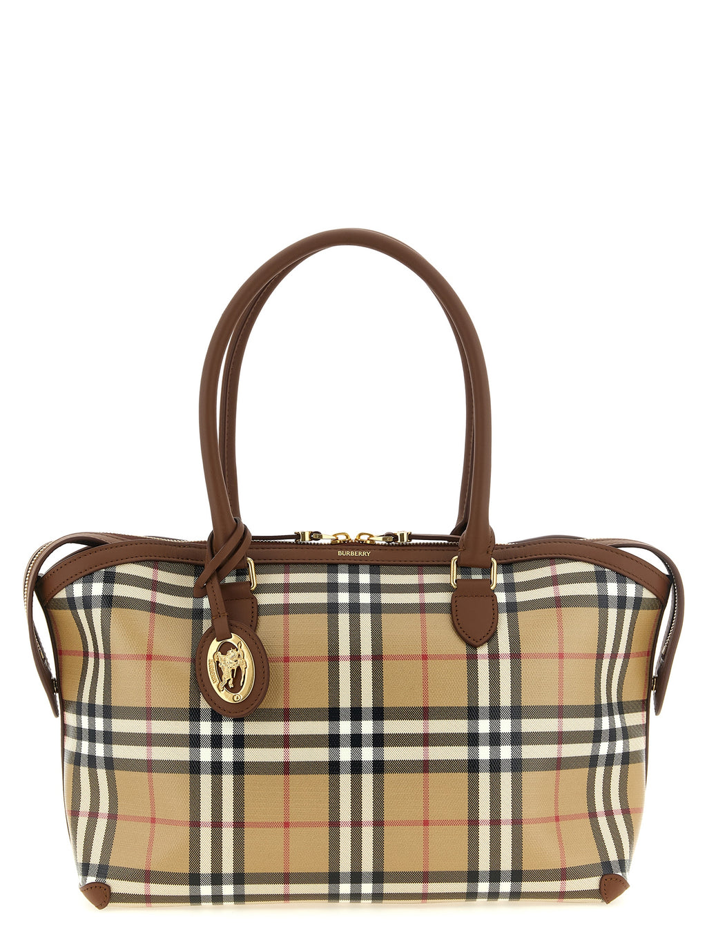 Burberry Beige Small Tote Bag