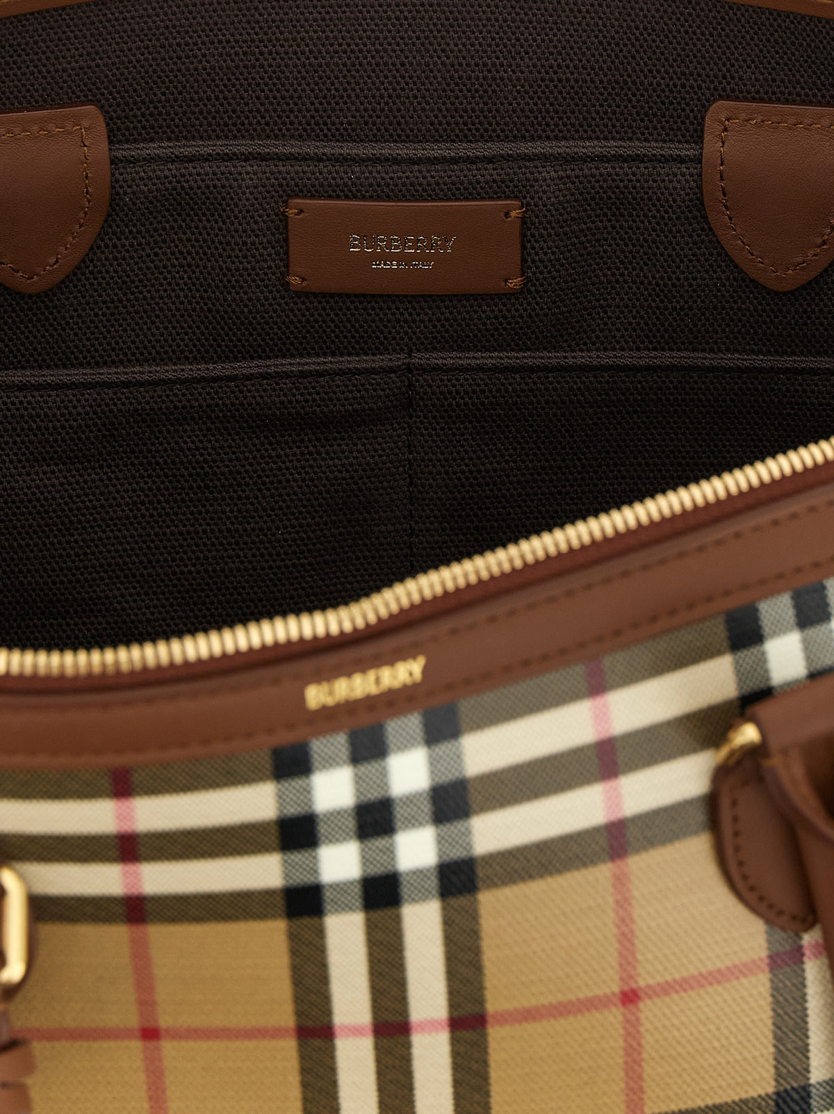 Burberry Beige Small Tote Bag