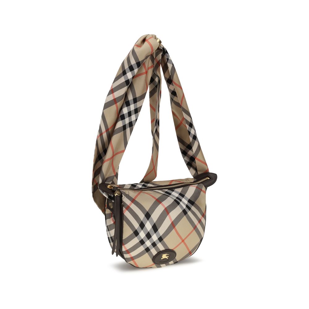 Burberry Ribbon Beige Shoulder Bag