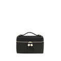 Tory Burch Romy Slim Black Top Handle Bag