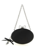 Self-Portrait Oval Clutch