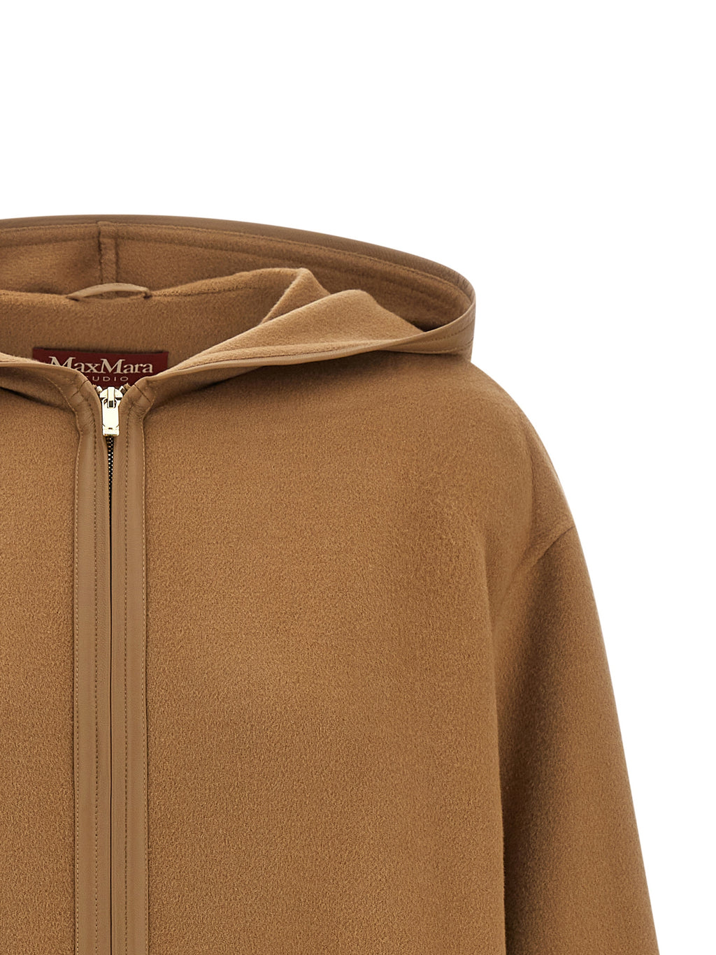 Max Mara Beige Virgin Wool Jacket