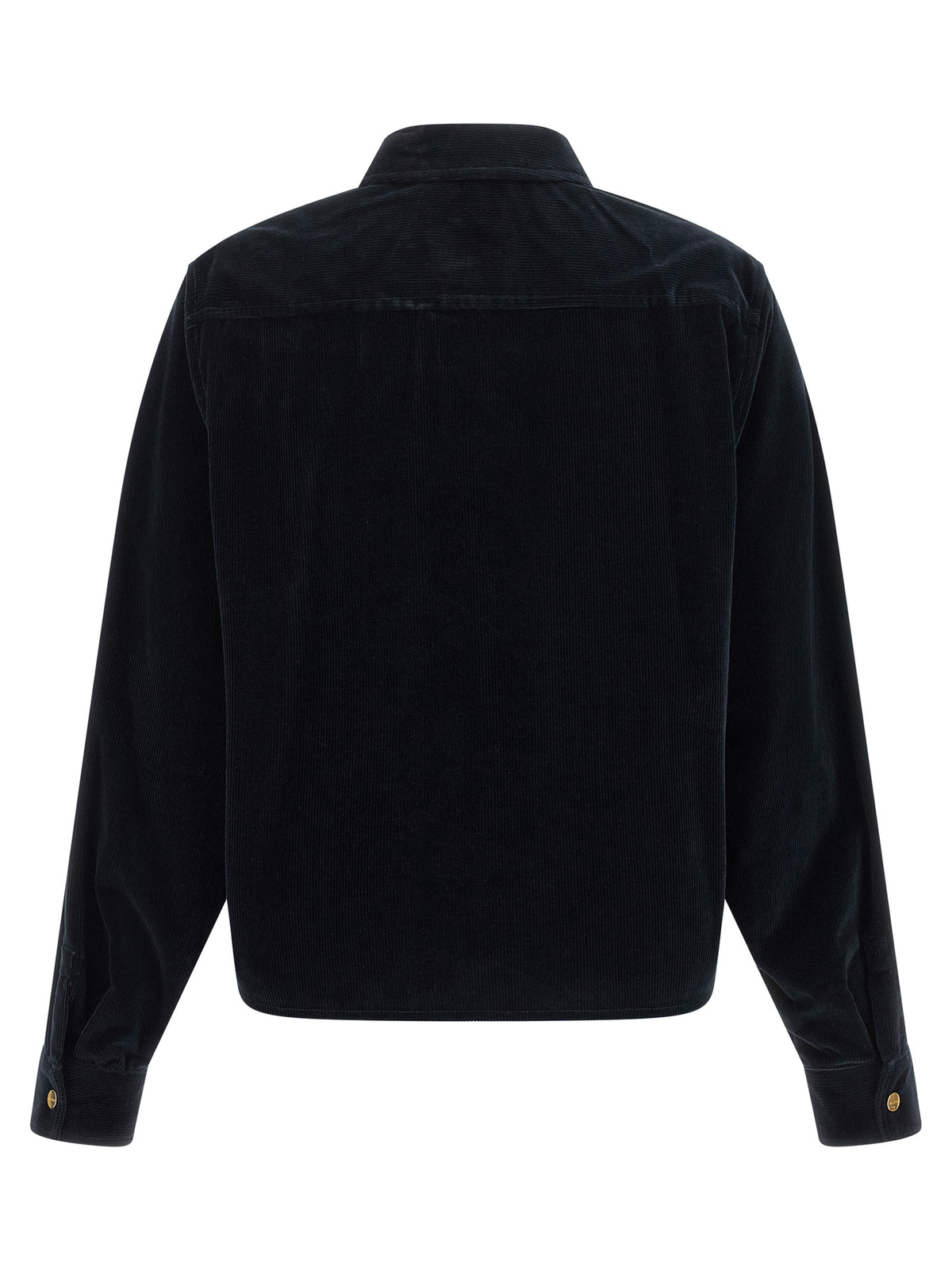 Max Mara Blue Cotton Cropped Jacket