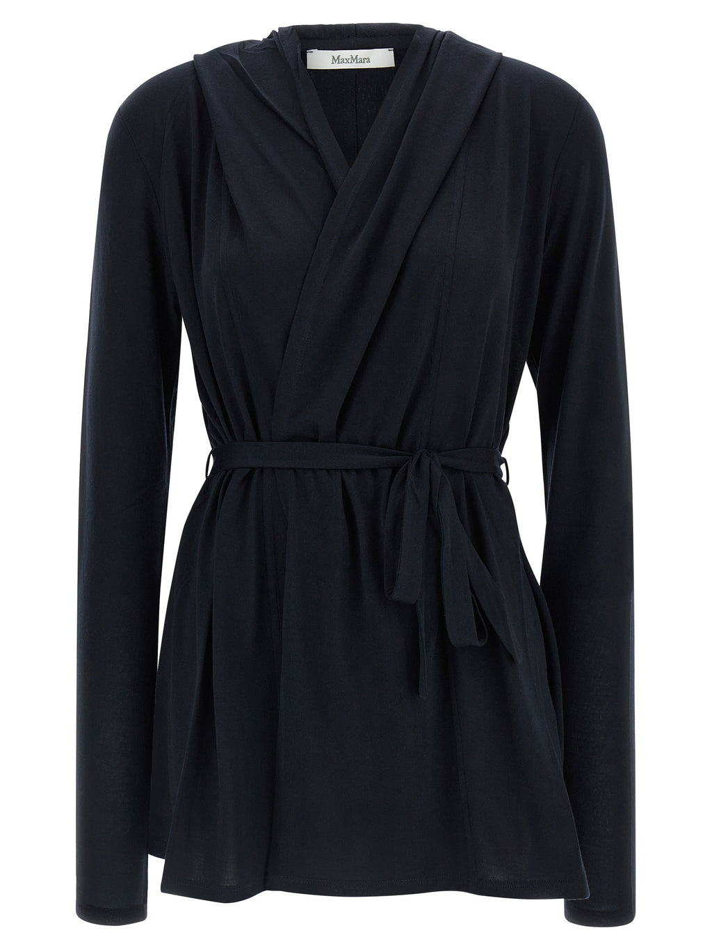 Max Mara Blue Jersey Cardigan