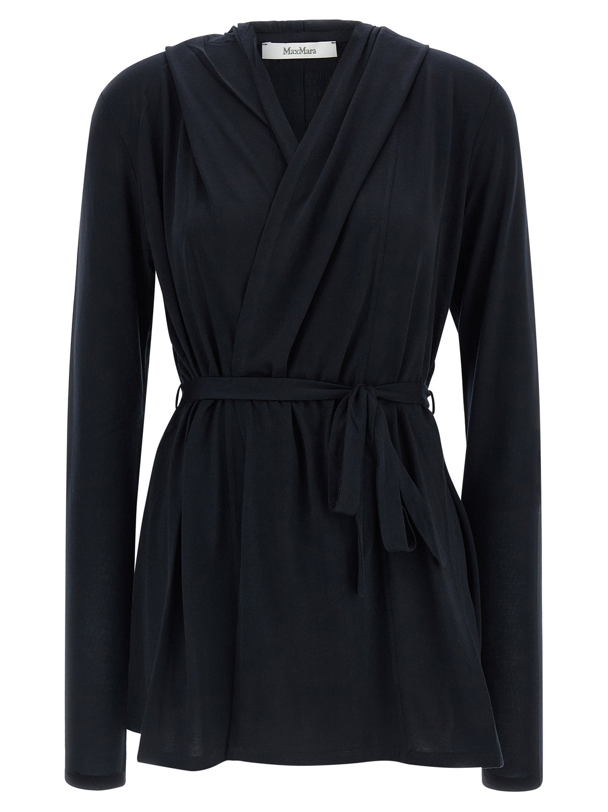 Max Mara Blue Jersey Cardigan