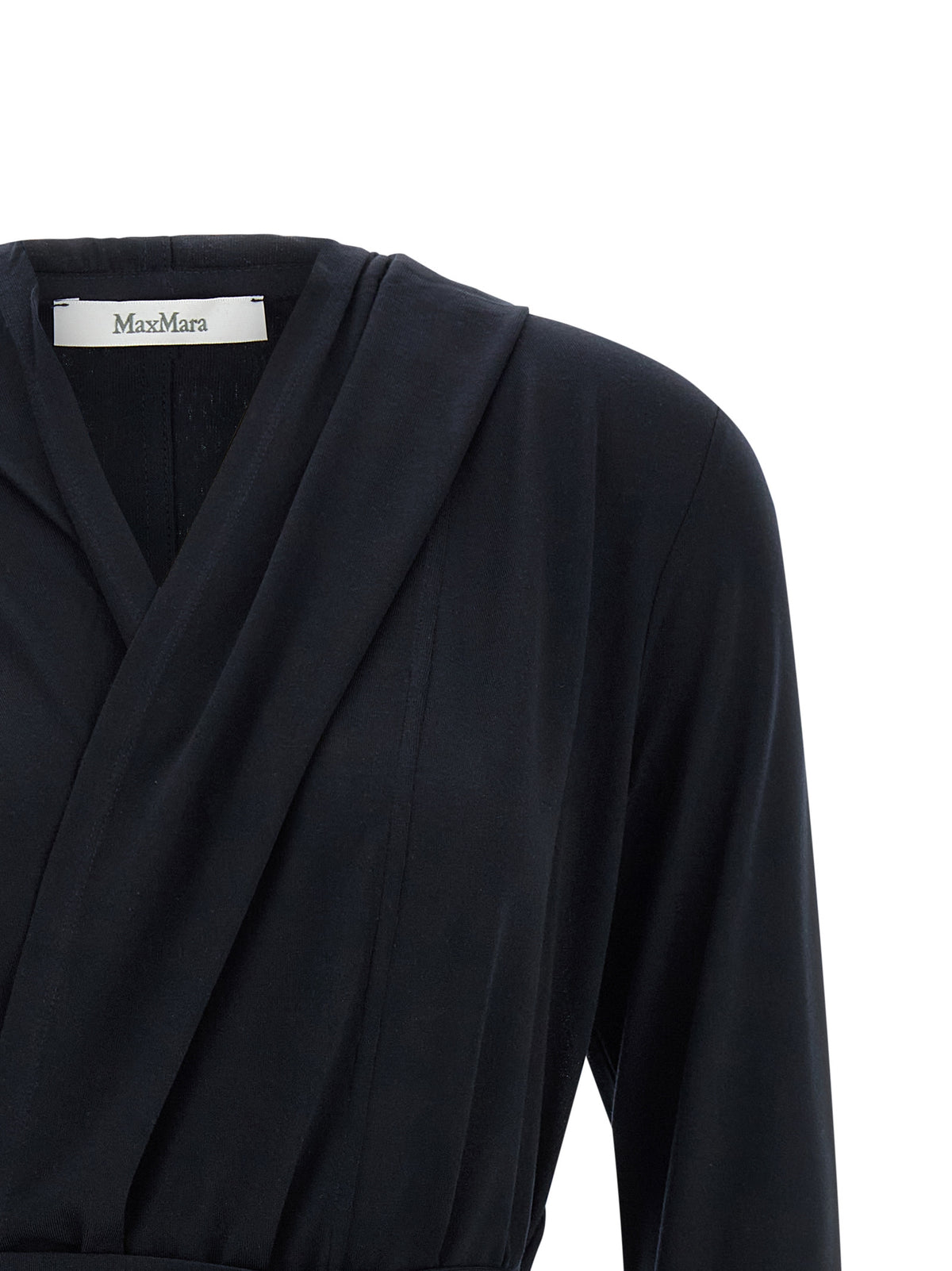 Max Mara Blue Jersey Cardigan