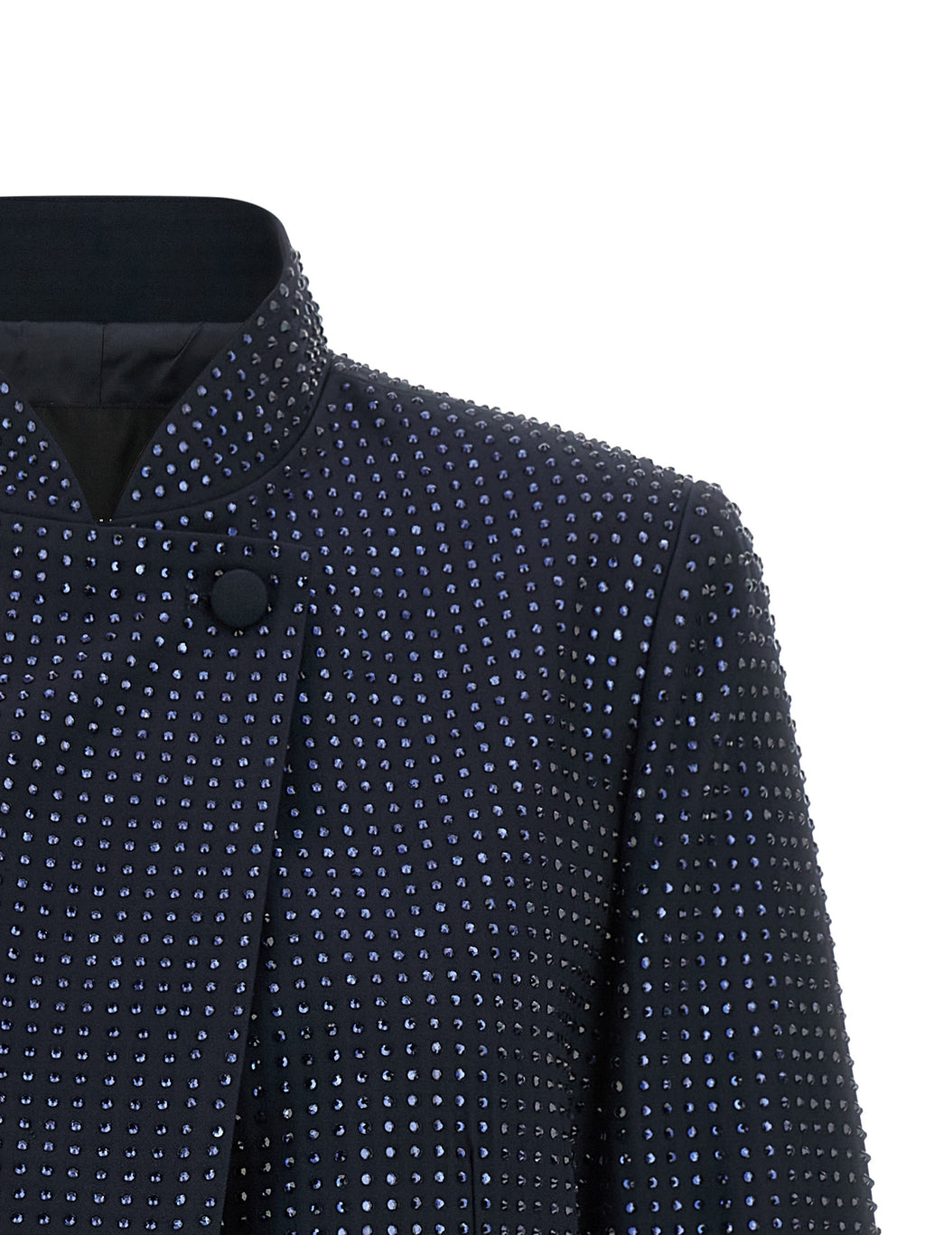 PINKO Blue Cropped Jacket