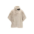 PINKO Beige Faux Fur Jacket