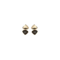 Self-Portrait Two-Tone Speckled Enamel Earrings
