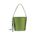 Self-Portrait Green Bucket Bag
