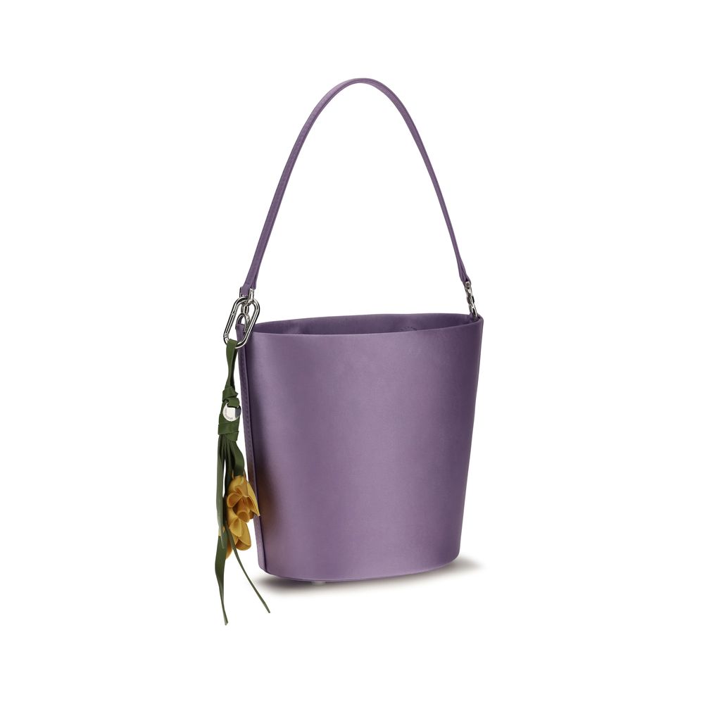 Self-Portrait Purple Bucket Bag