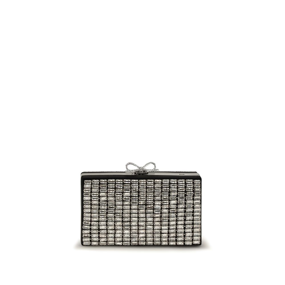 Self-Portrait Silver Clutch
