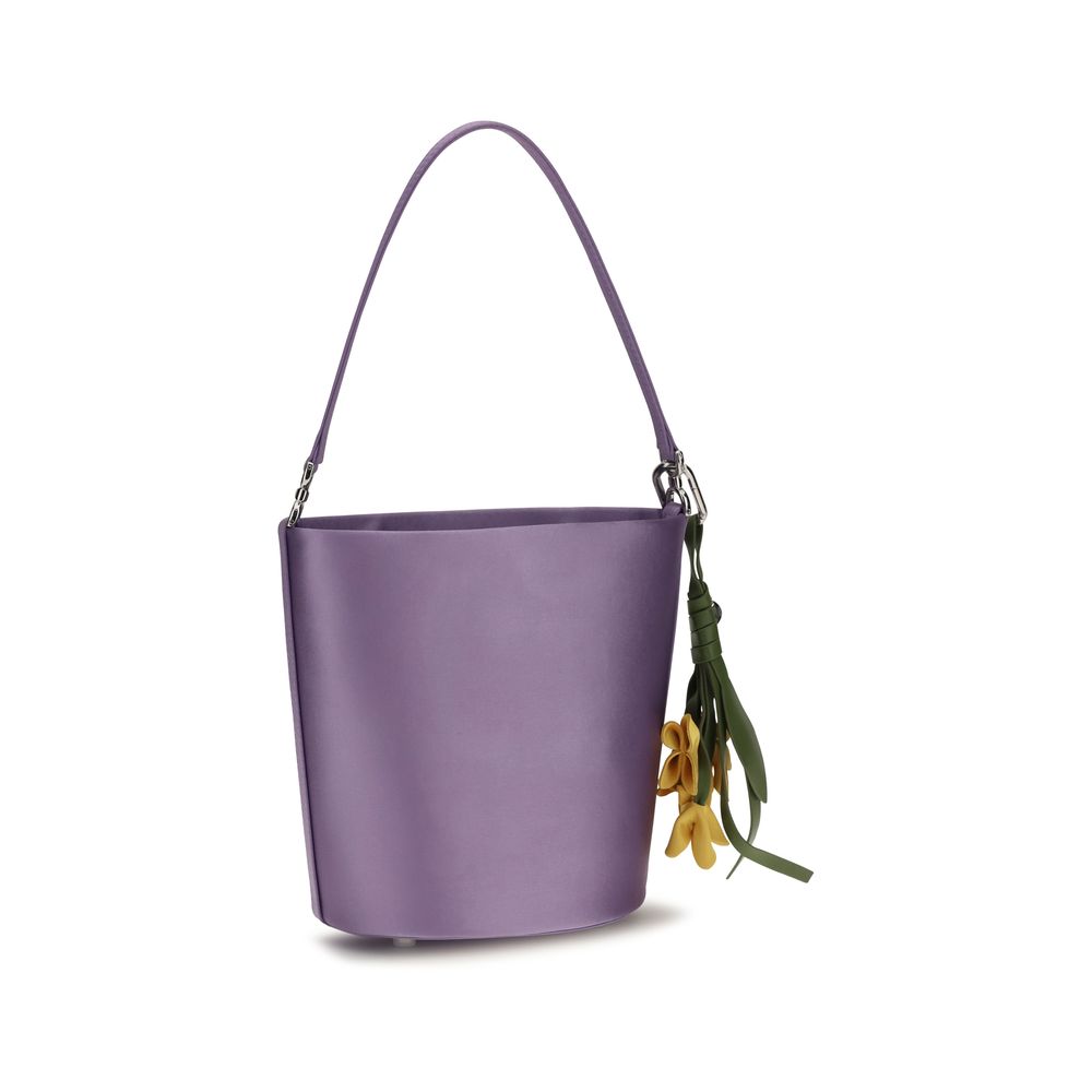 Self-Portrait Purple Bucket Bag