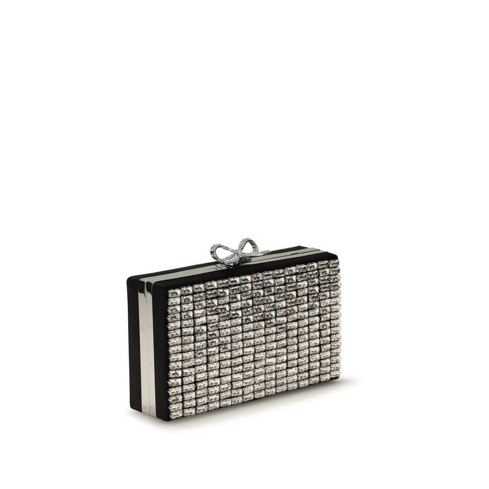 Self-Portrait Silver Clutch