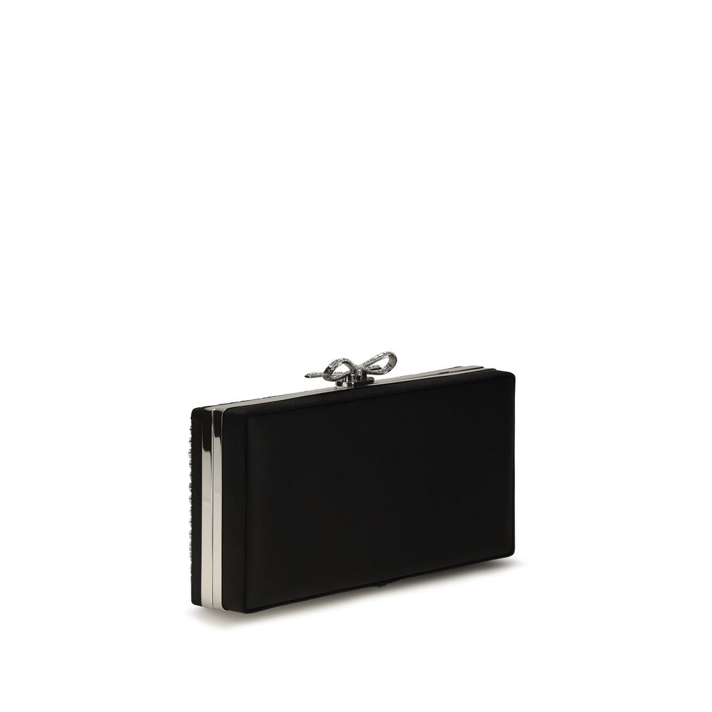 Self-Portrait Silver Clutch