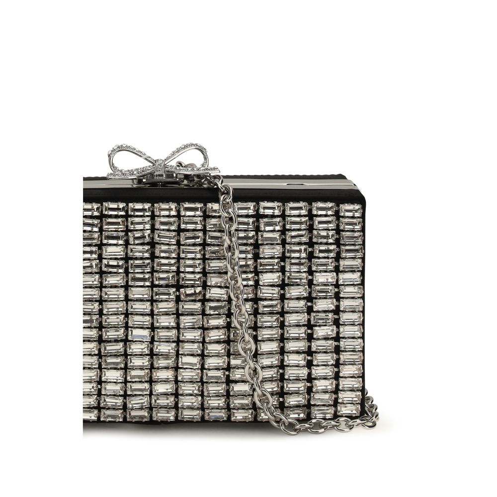 Self-Portrait Silver Clutch