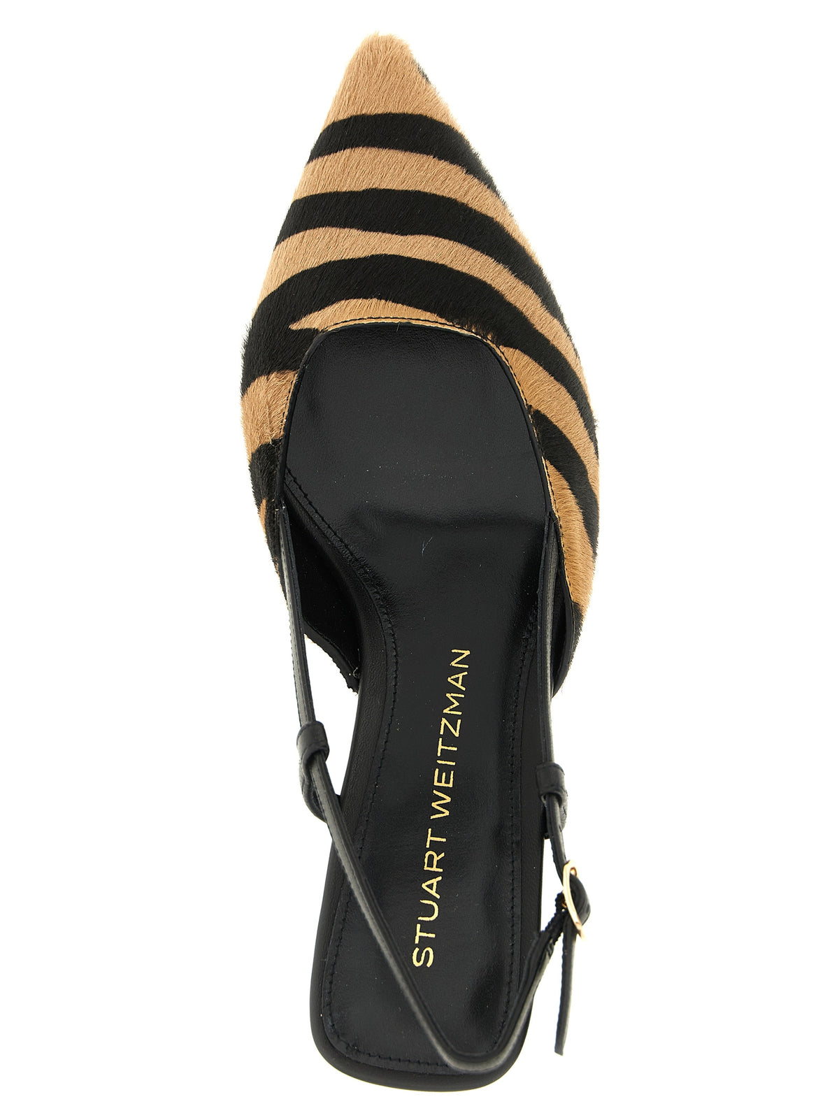 Stuart Weitzman Animal Print Slingback Pumps