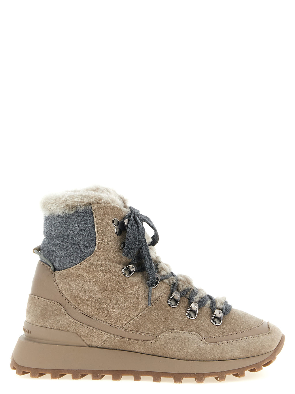 Brunello Cucinelli Beige Ankle Boots