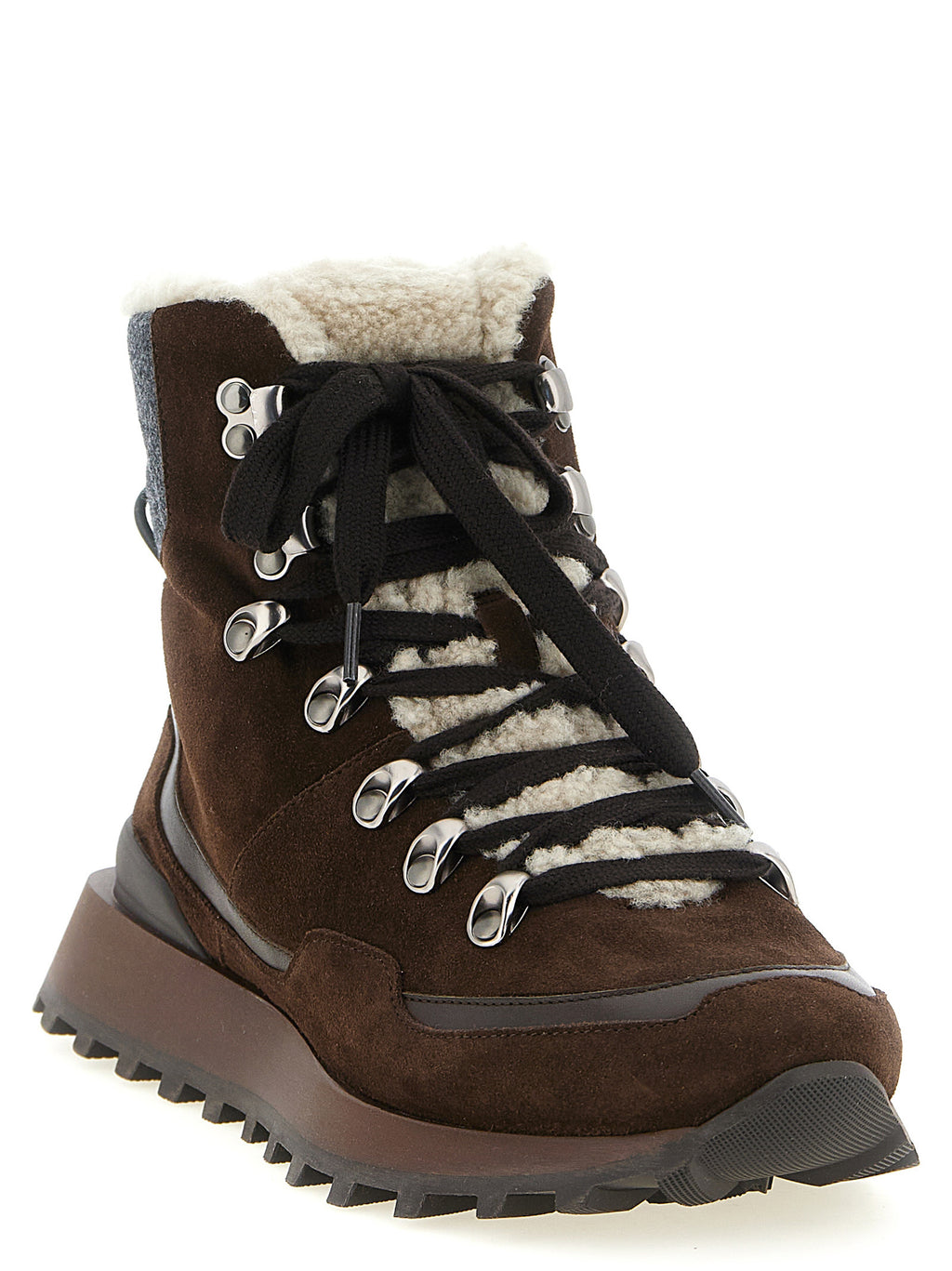 Brunello Cucinelli Brown Ankle Boots