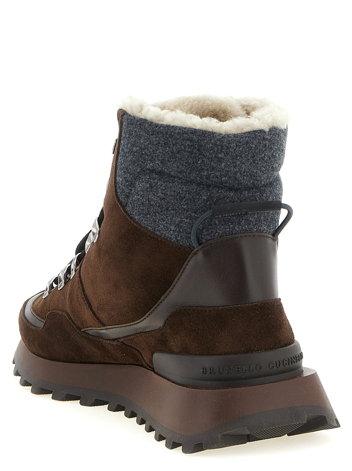 Brunello Cucinelli Brown Ankle Boots
