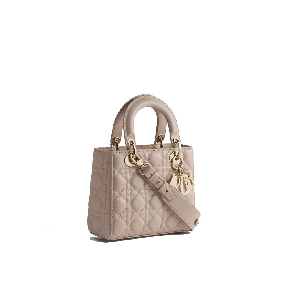 Dior Beige Top Handle Bag