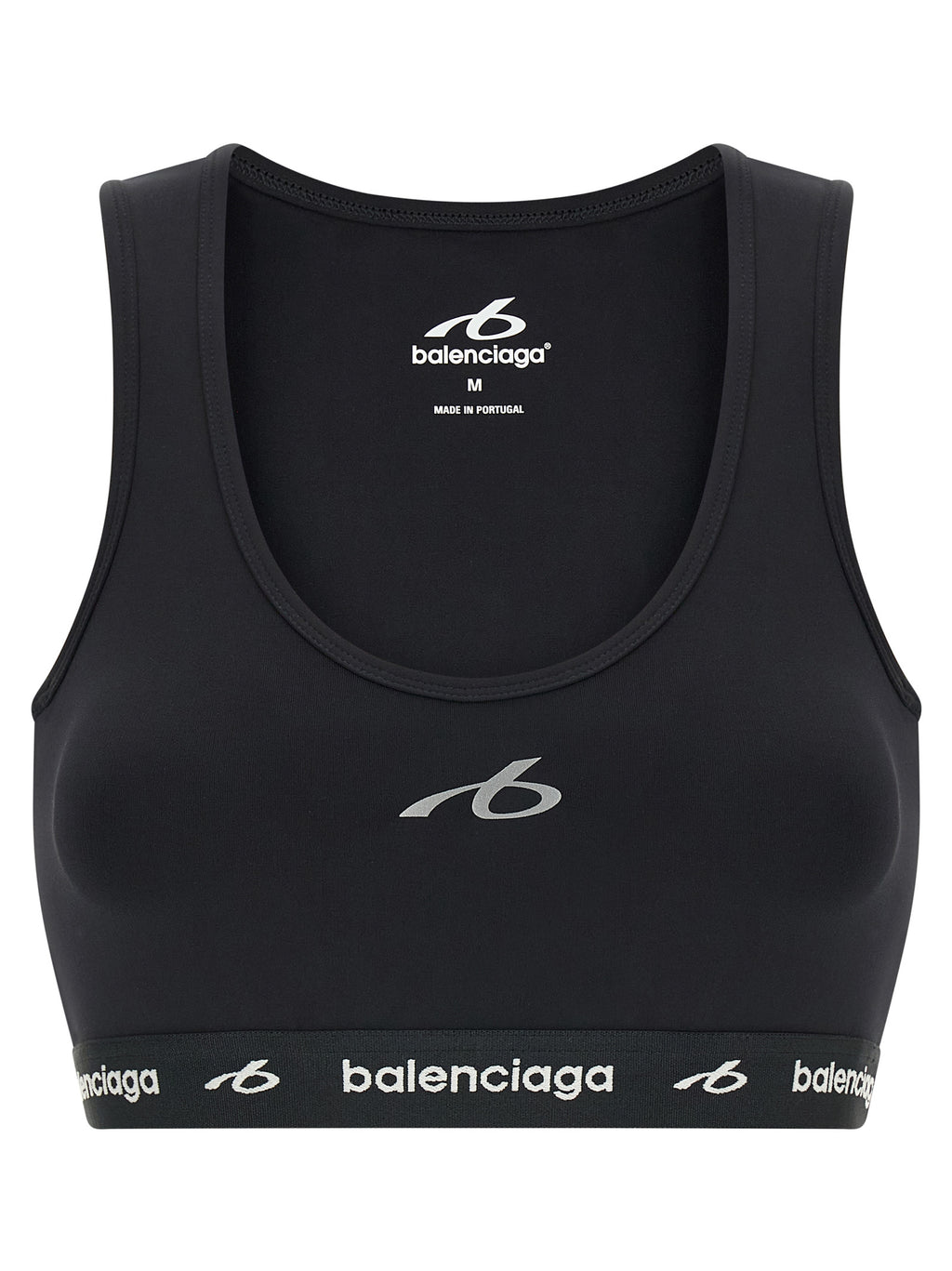 Balenciaga Black Sport Bra