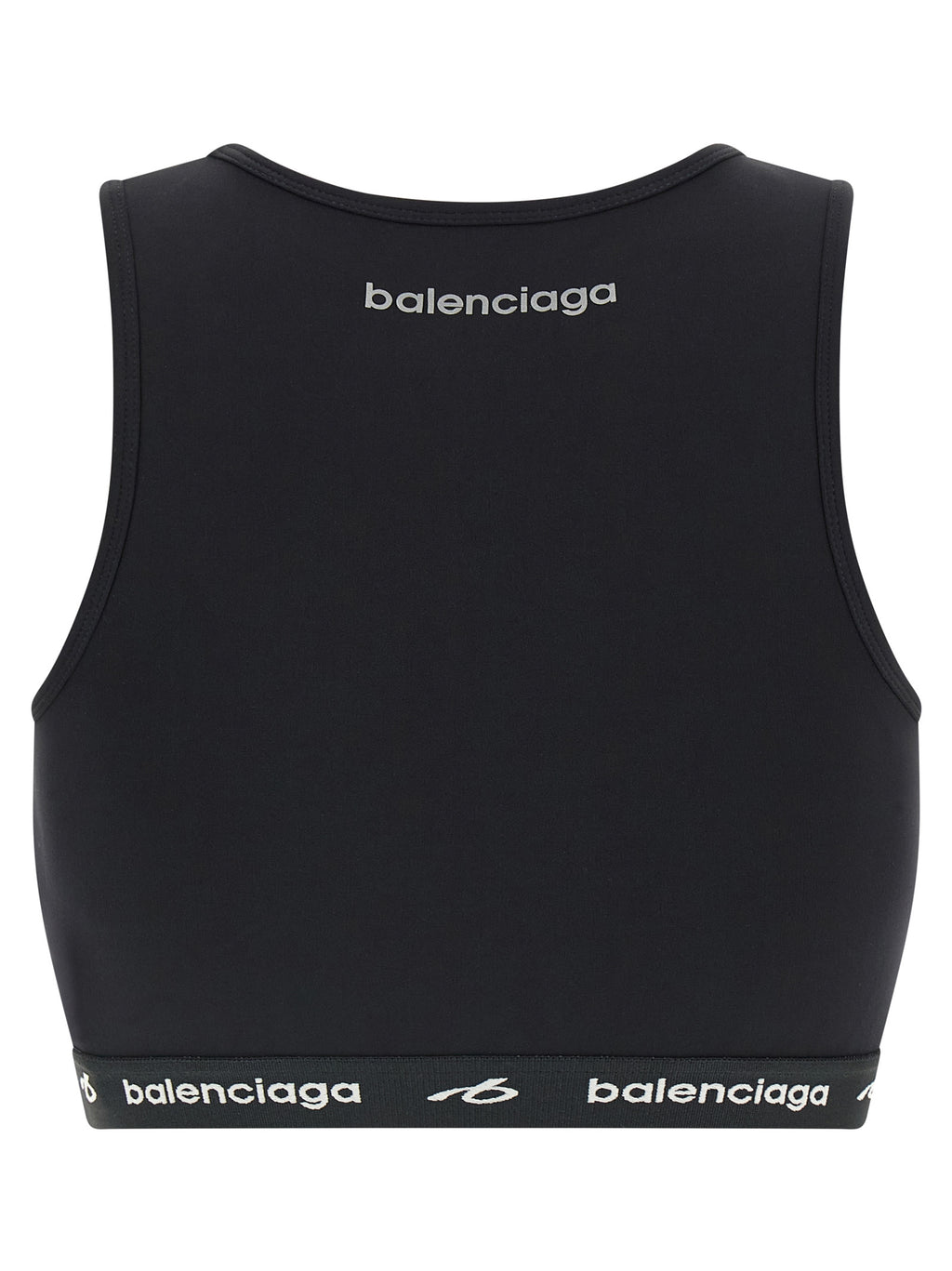 Balenciaga Black Sport Bra