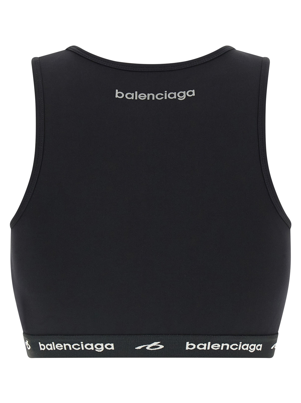 Balenciaga Black Sport Bra