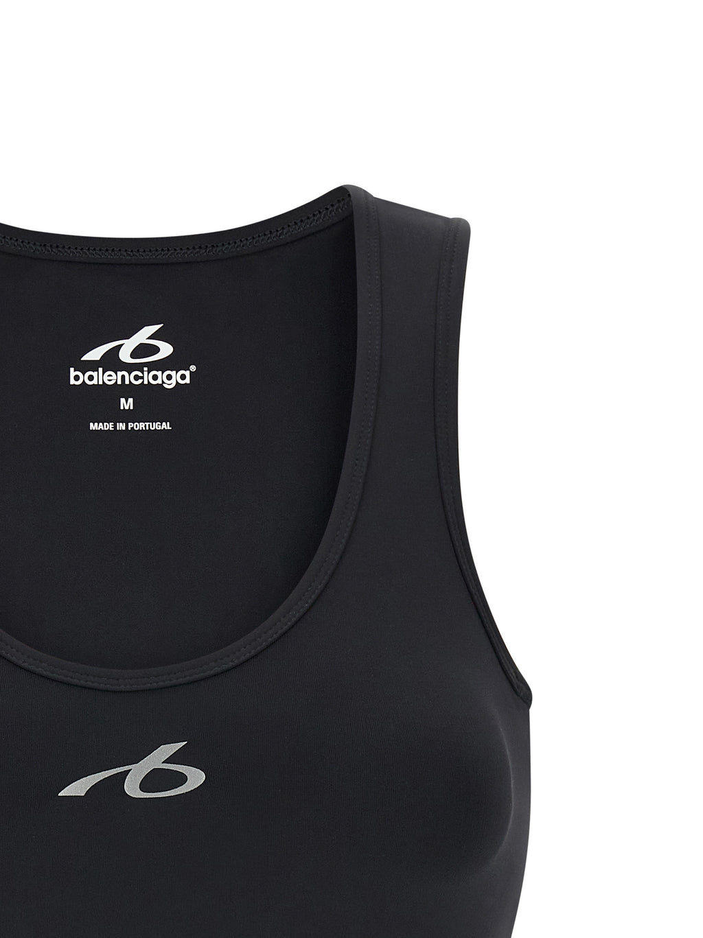 Balenciaga Black Sport Bra
