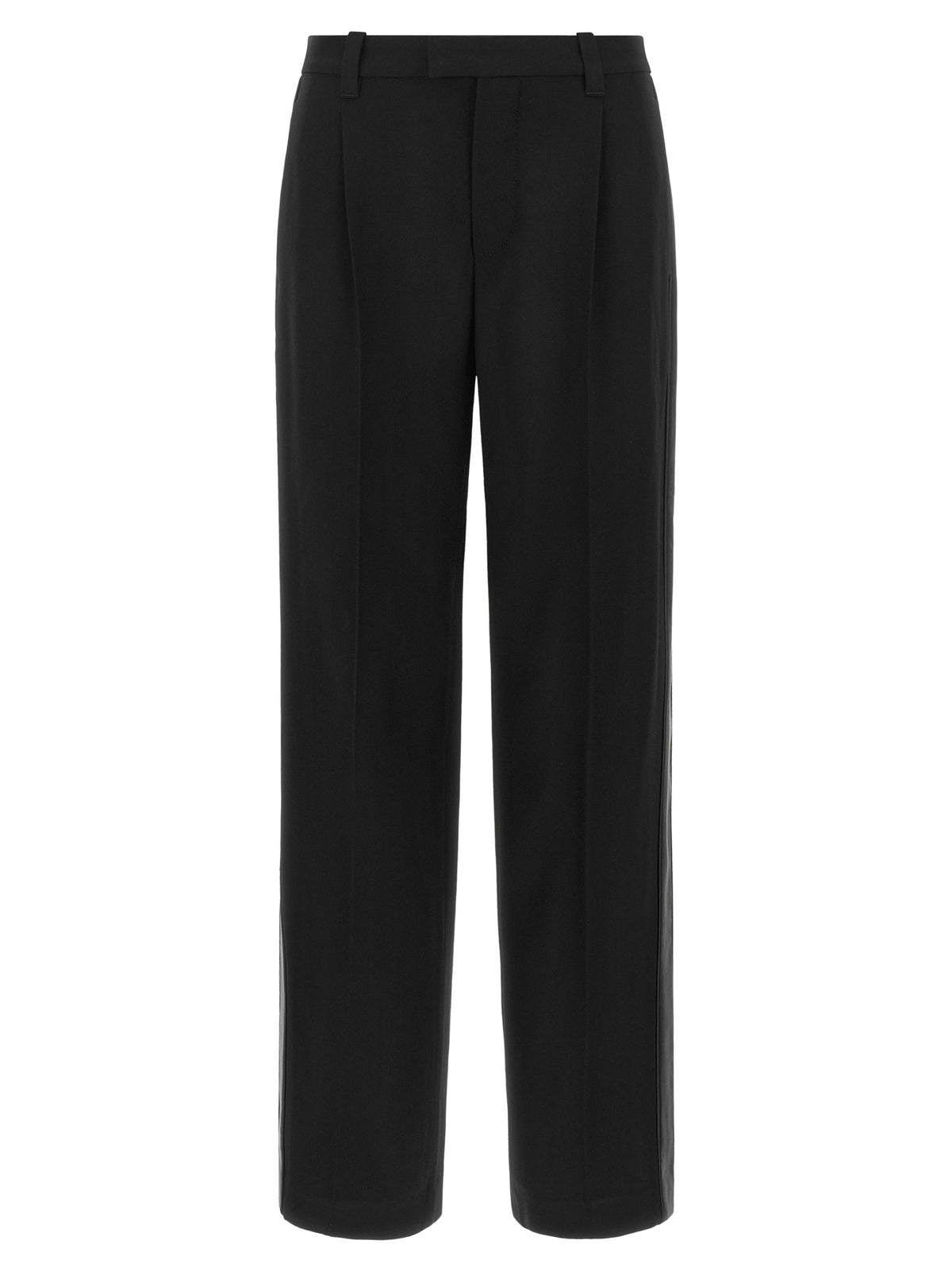 Brunello Cucinelli Black Wool Casual Pants