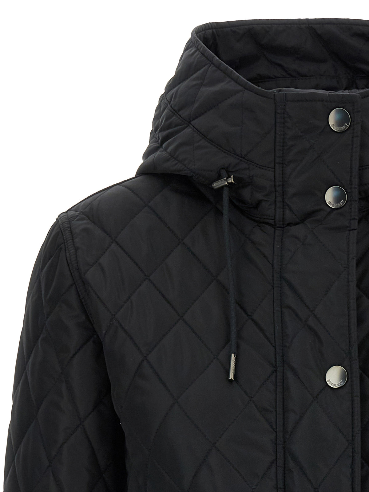 Burberry Quilted  Black Jacket