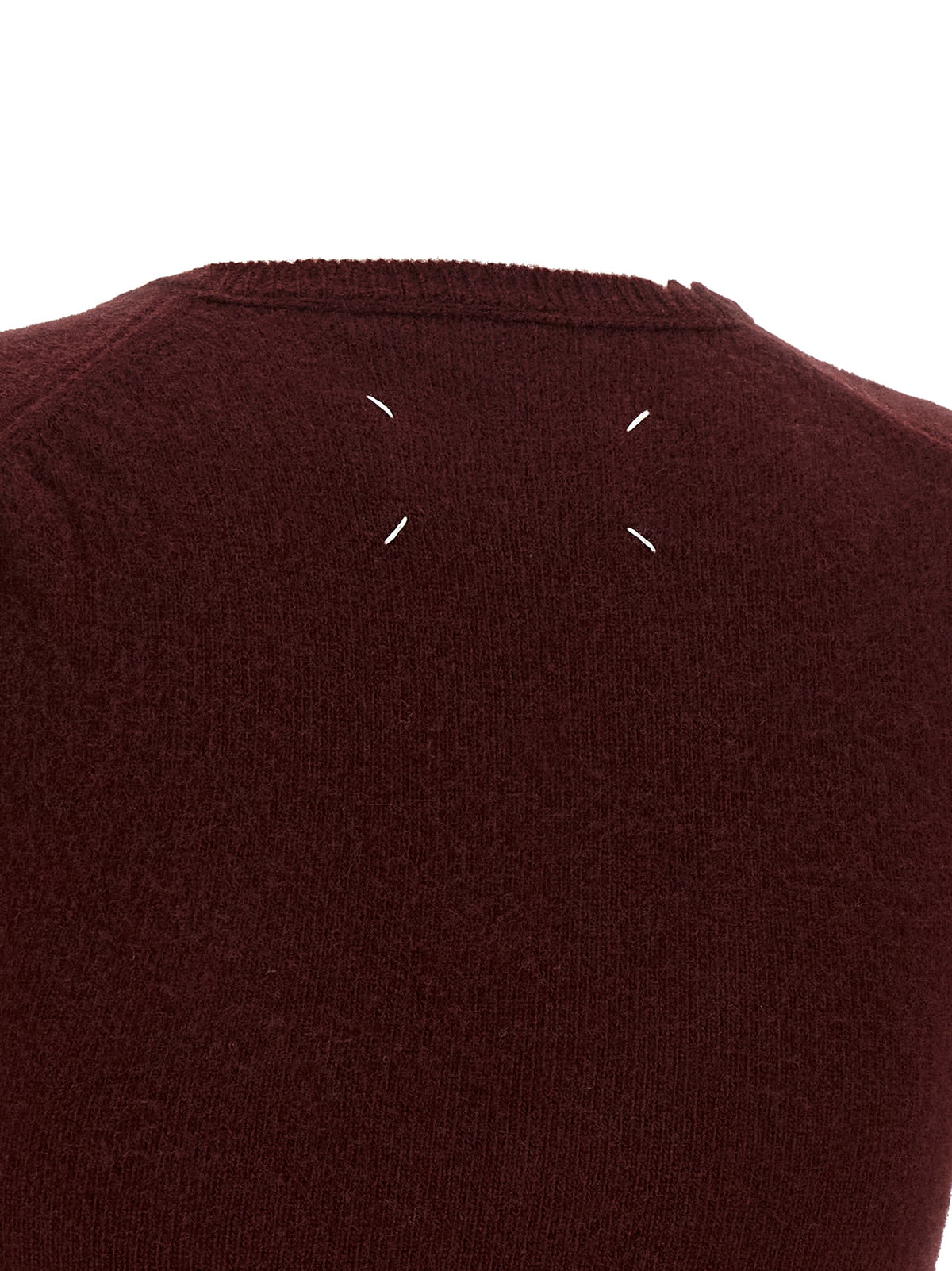 Maison Margiela Bordeaux Sleeveless Jacket