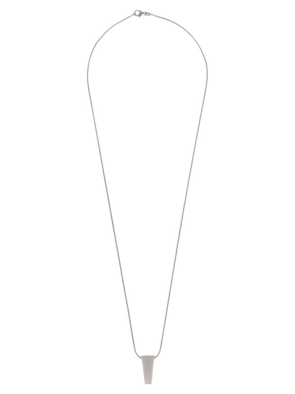 Rick Owens Mini Crystal Trunk Pendant Necklace