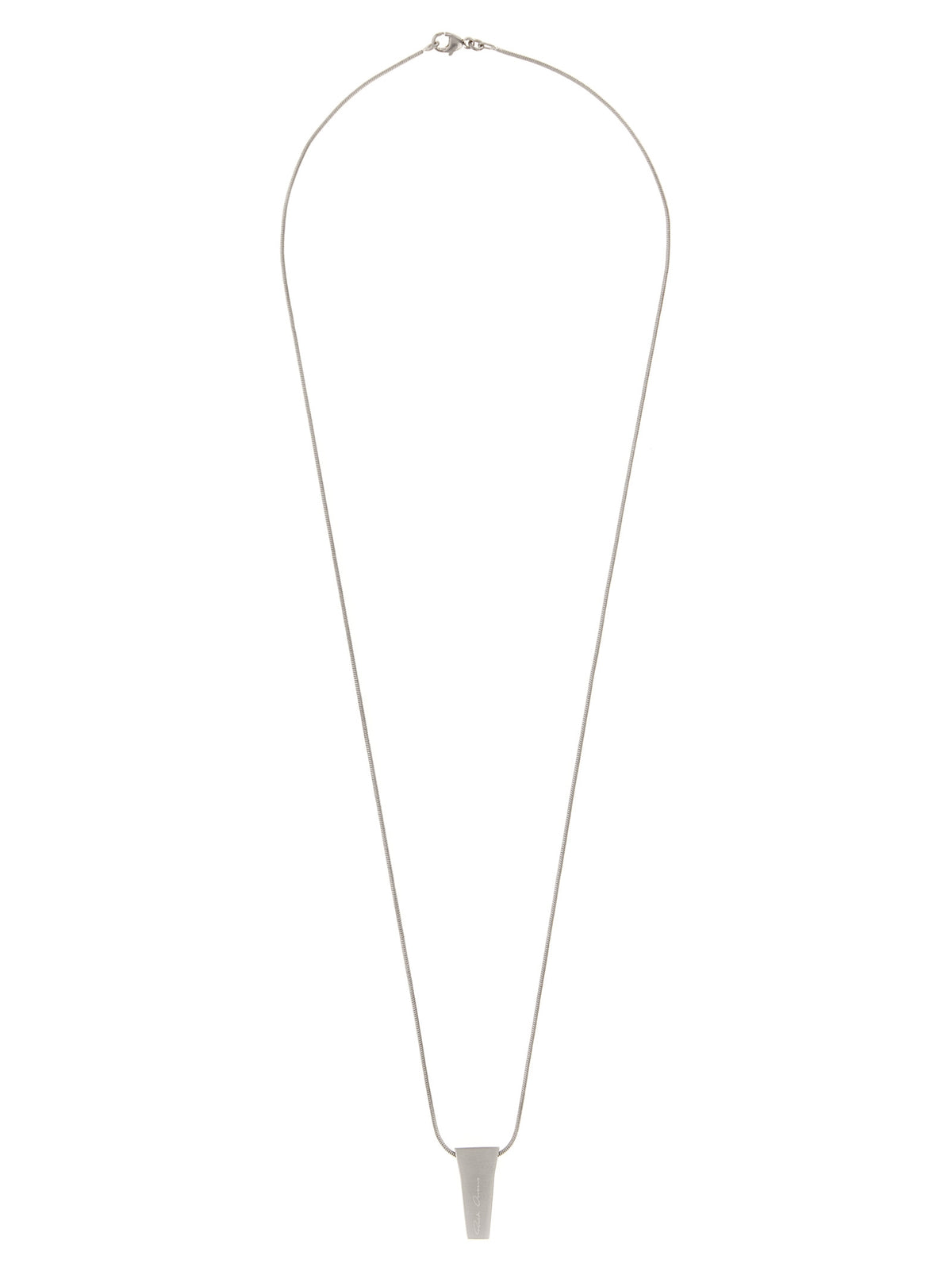 Rick Owens Mini Crystal Trunk Pendant Necklace