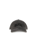 Ganni Gray The Baseball  Cap