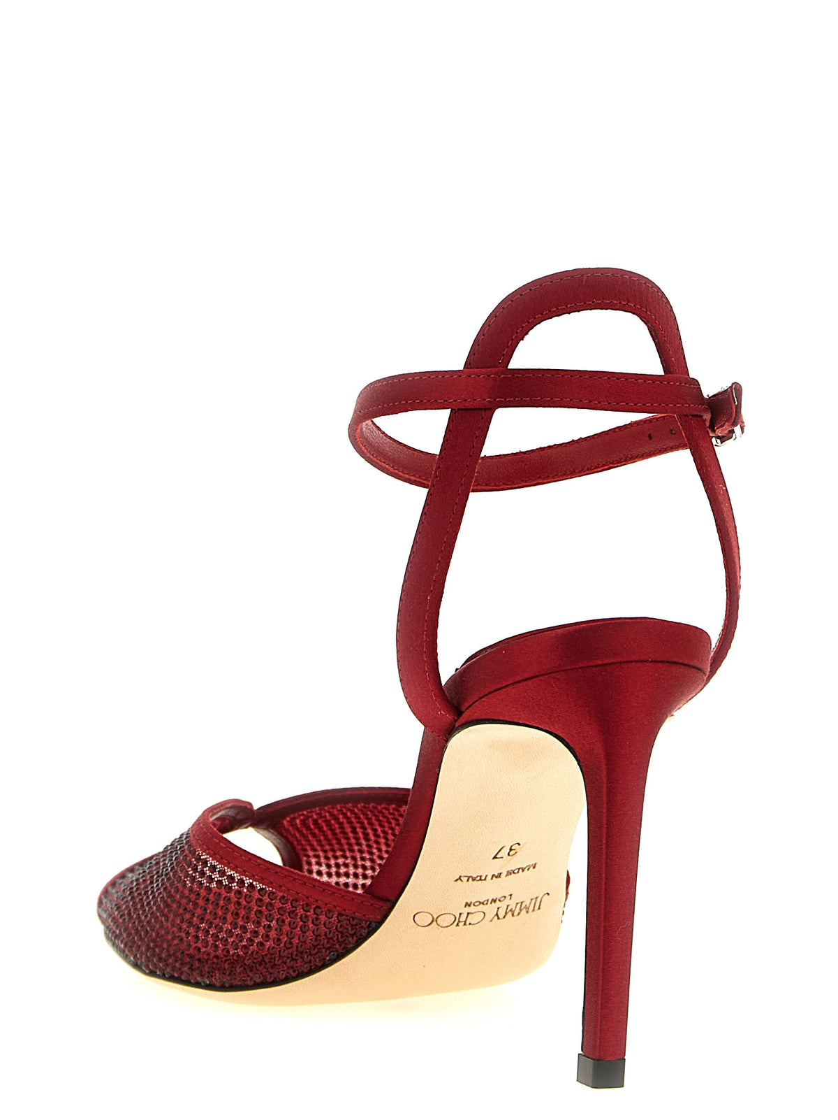 Jimmy Choo Sacora Crystal-Embellished Sandals