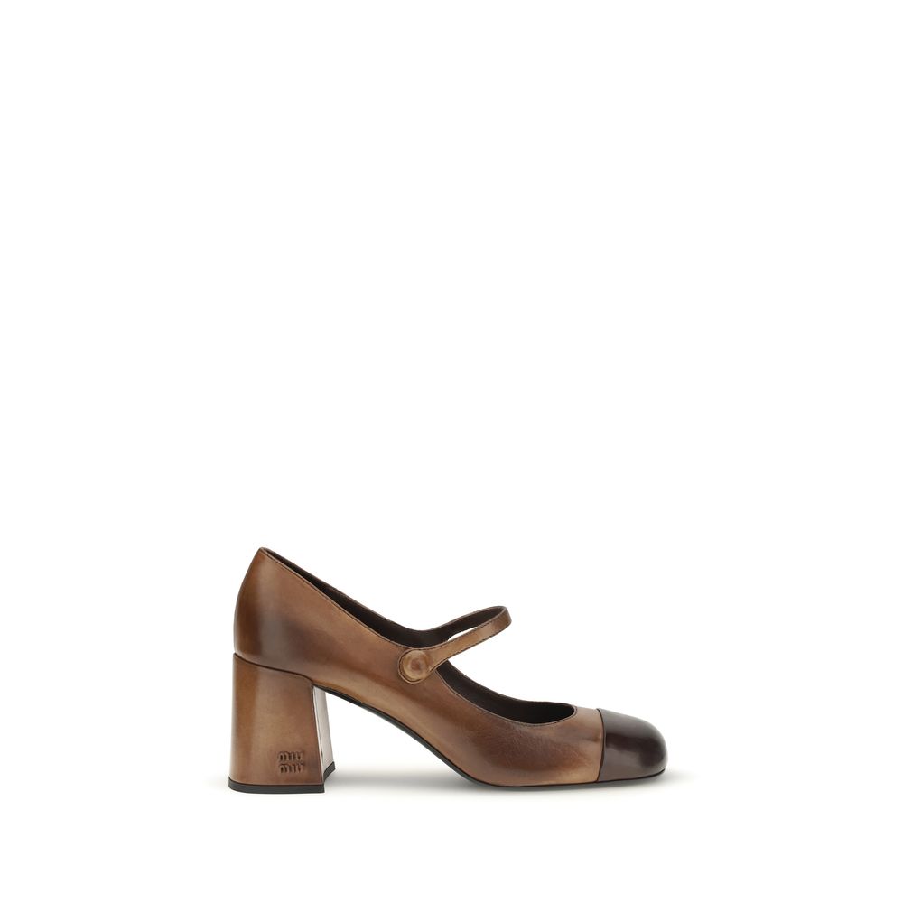 Miu Miu Mary Jane Ballet Flats