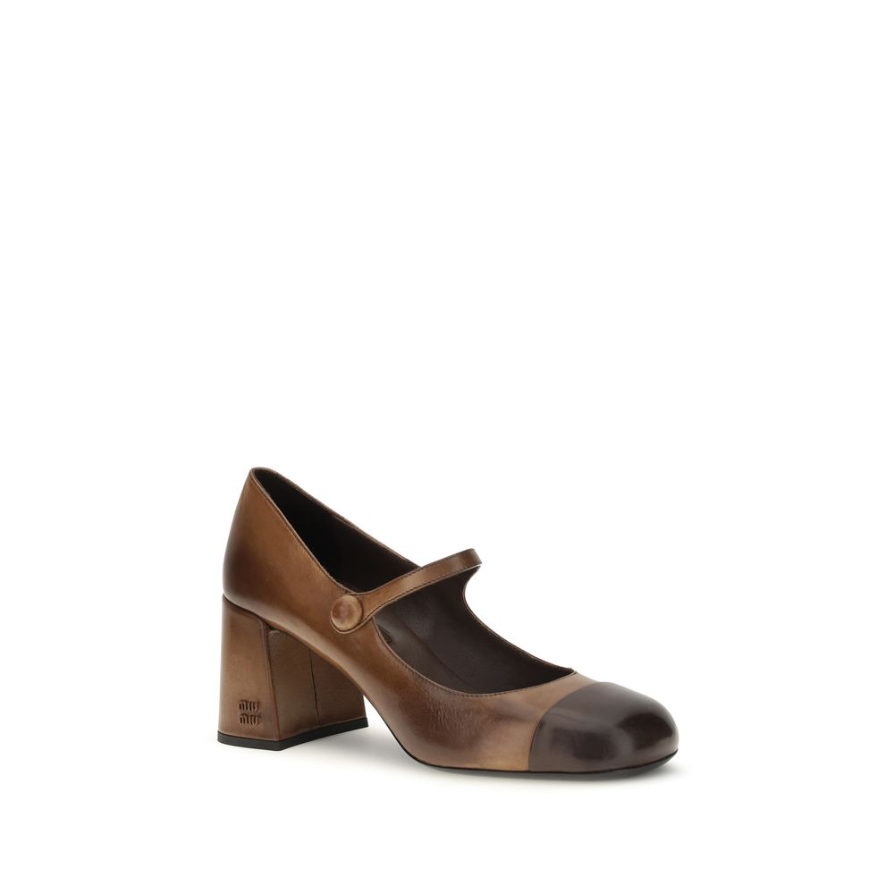 Miu Miu Mary Jane Ballet Flats