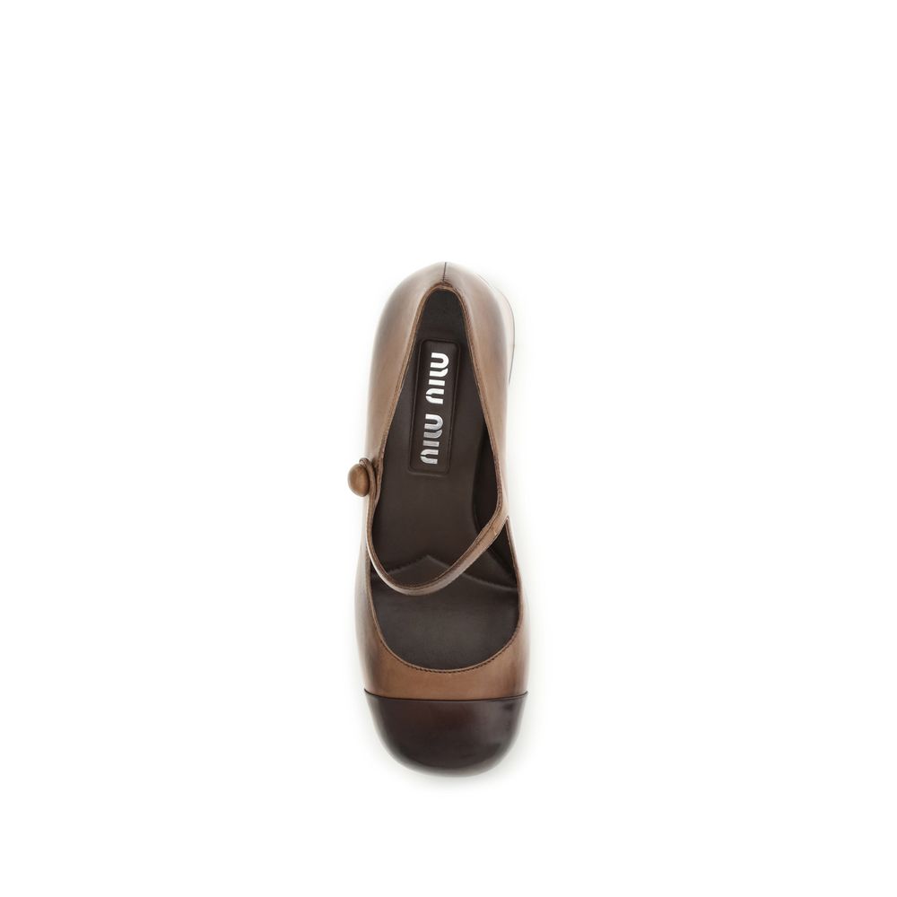 Miu Miu Mary Jane Ballet Flats