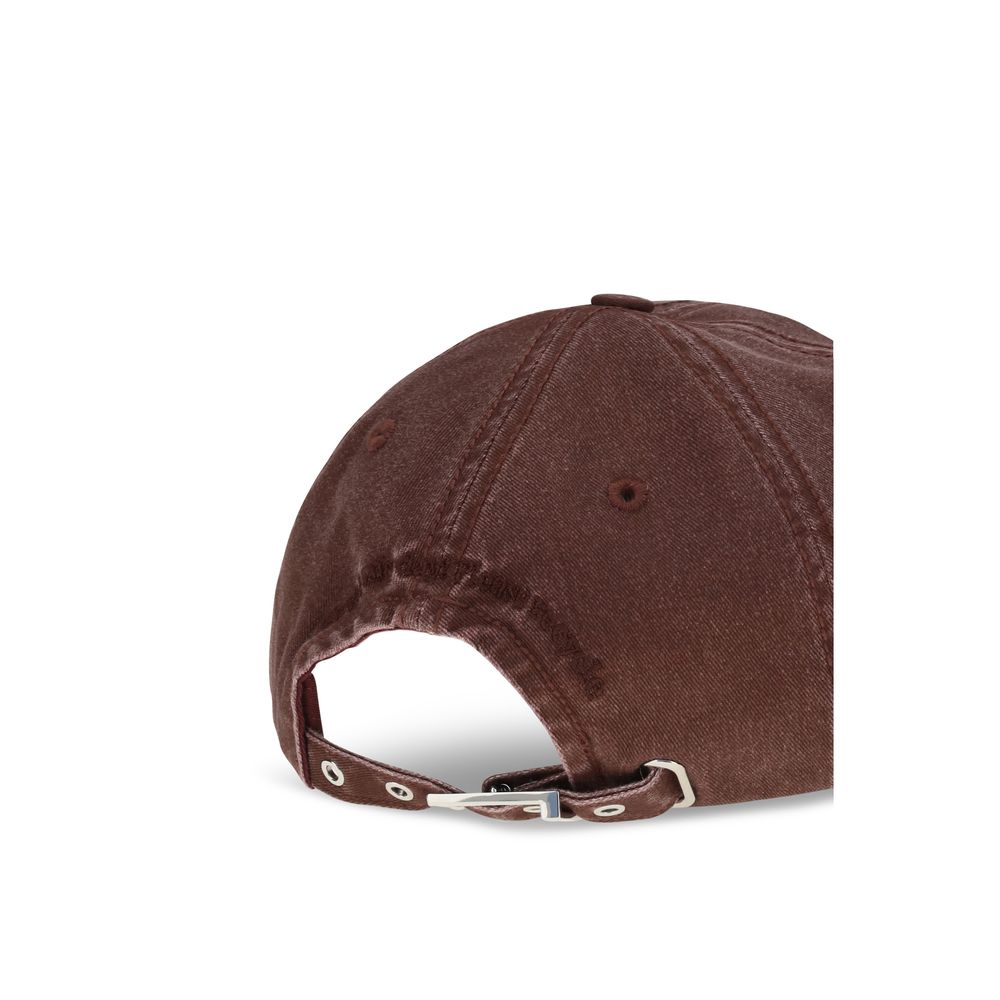 Ganni Embroidered Logo Baseball Cap